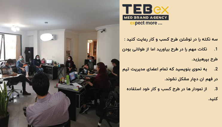 جلسه تیم طبکس