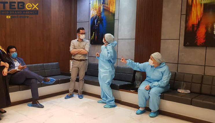 پرسنل کلینیک زیبایی و تیم طبکس