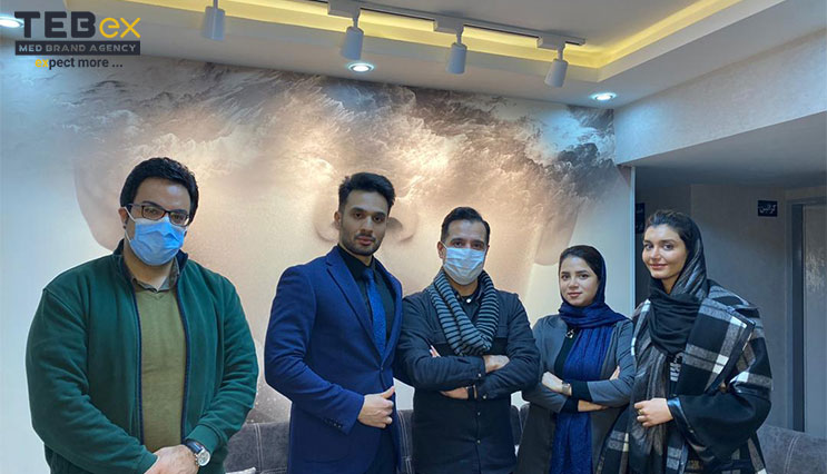 تیم تشکیل دهنده کلینکی به همراه تیم طبکس