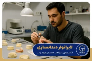 درامد ماهیانه لابراتوار دندانسازی
