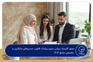 مجوز کلینیک زیبایی بدون پزشک