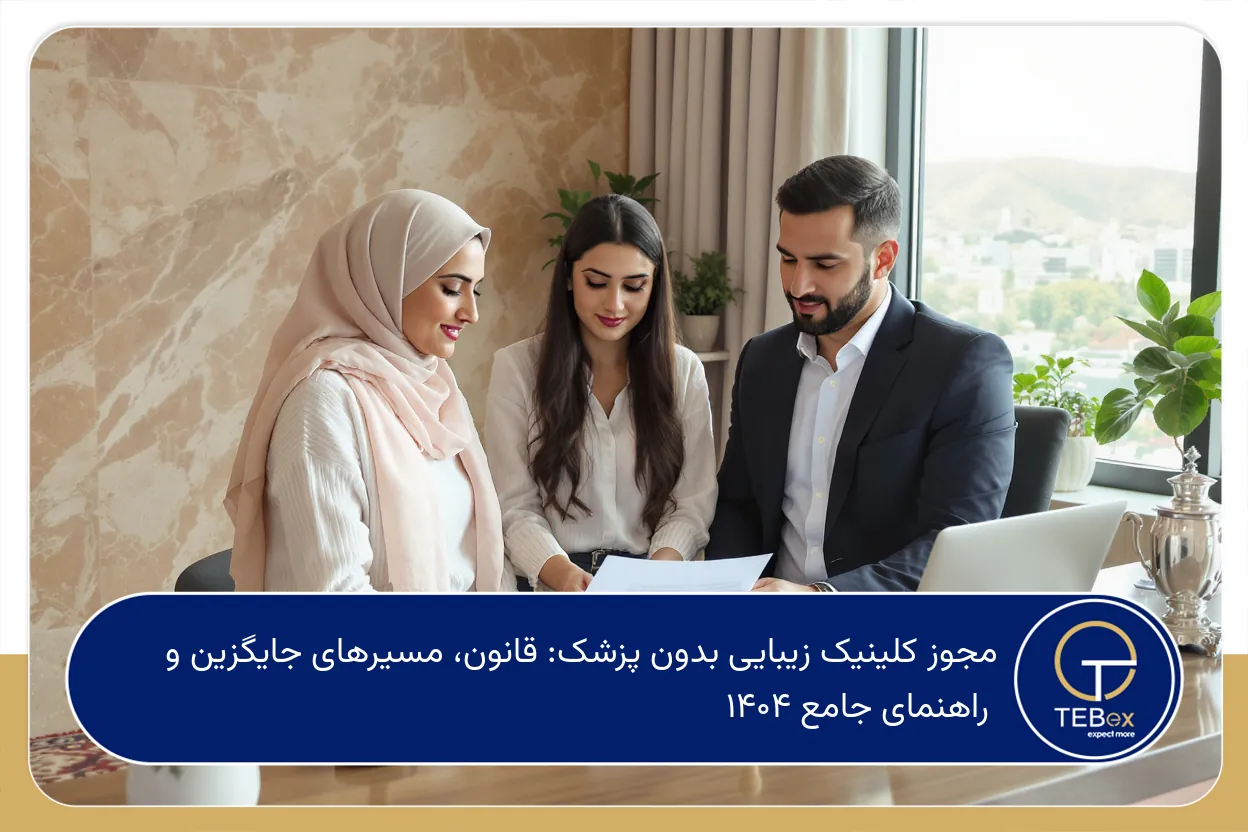 مجوز کلینیک زیبایی بدون پزشک