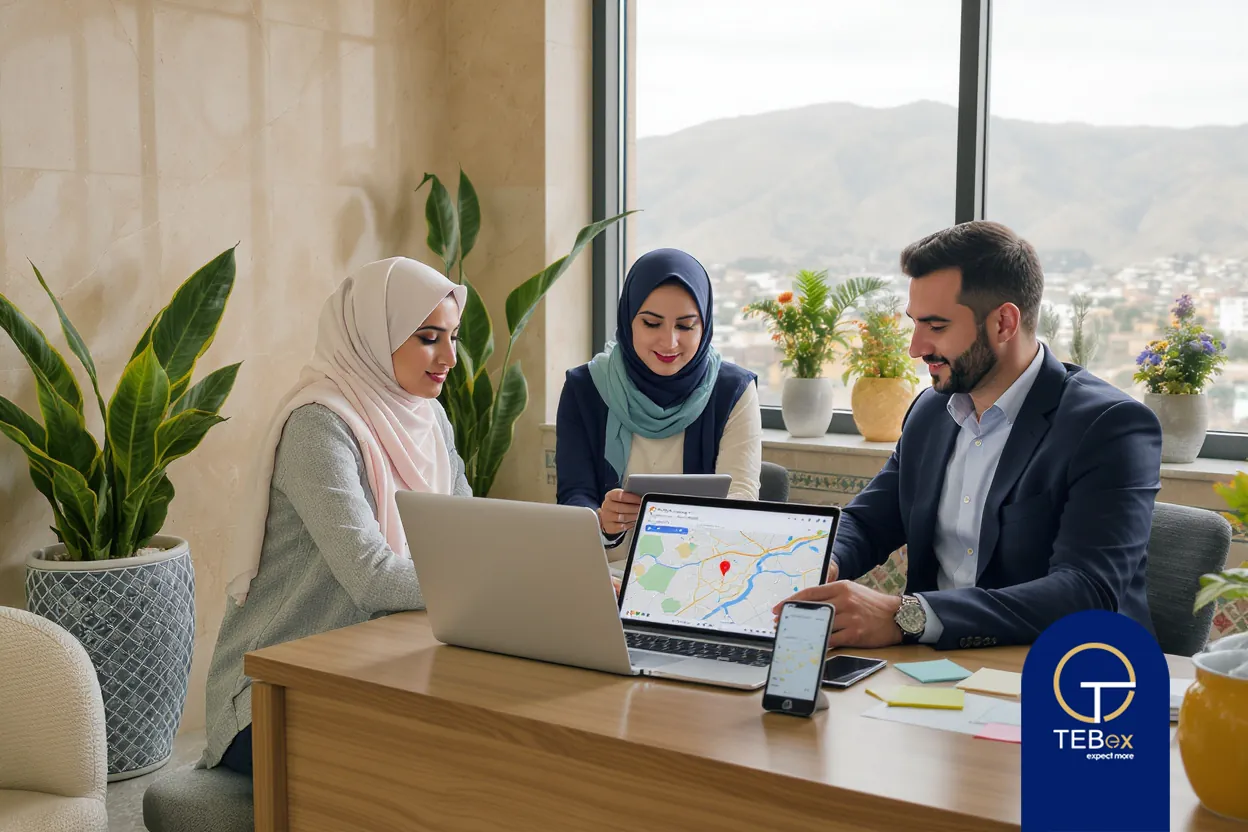 سئو محلی پزشکی - کلمات کلیدی و نقشه گوگل