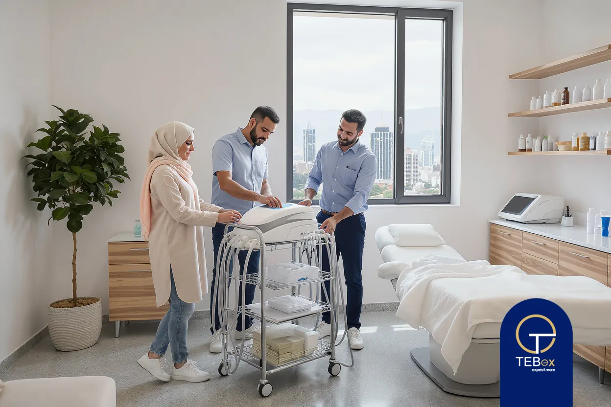 تجهیزات، تیم و فرآیند در راه‌اندازی کلینیک زیبایی