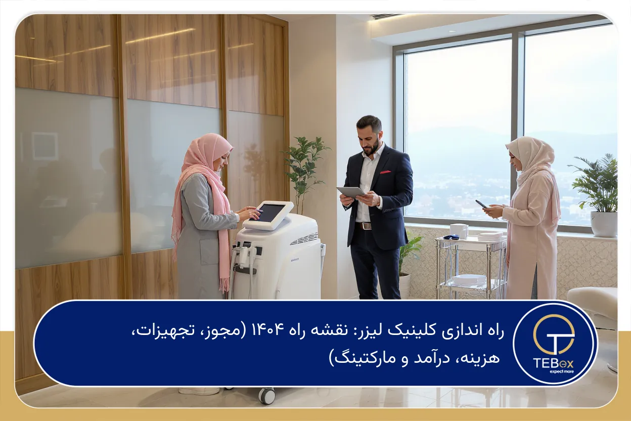 راه اندازی کلینیک لیزر