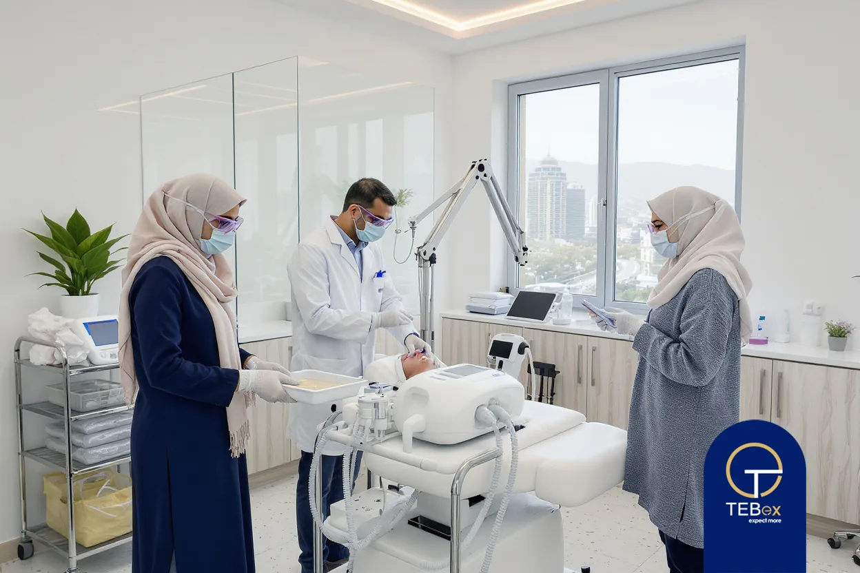 تجهیز و استخدام برای راه اندازی کلینیک لیزر