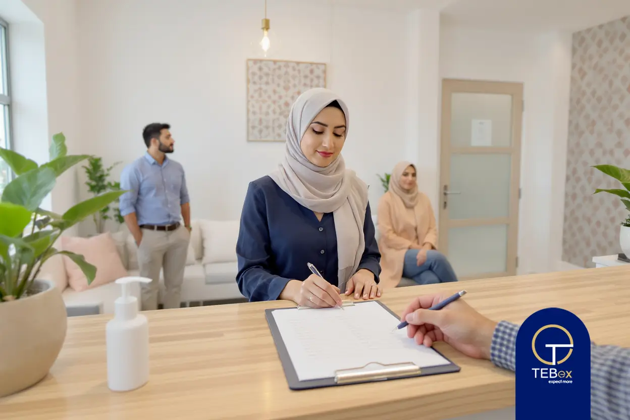 فرم پذیرش کلینیک زیبایی