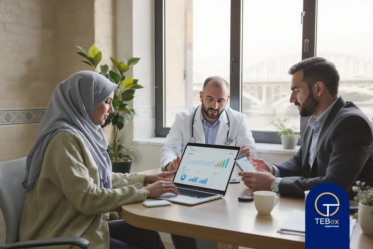 اندازهگیری و بهینهسازی بازگشت سرمایه در سئو پزشکی اهواز