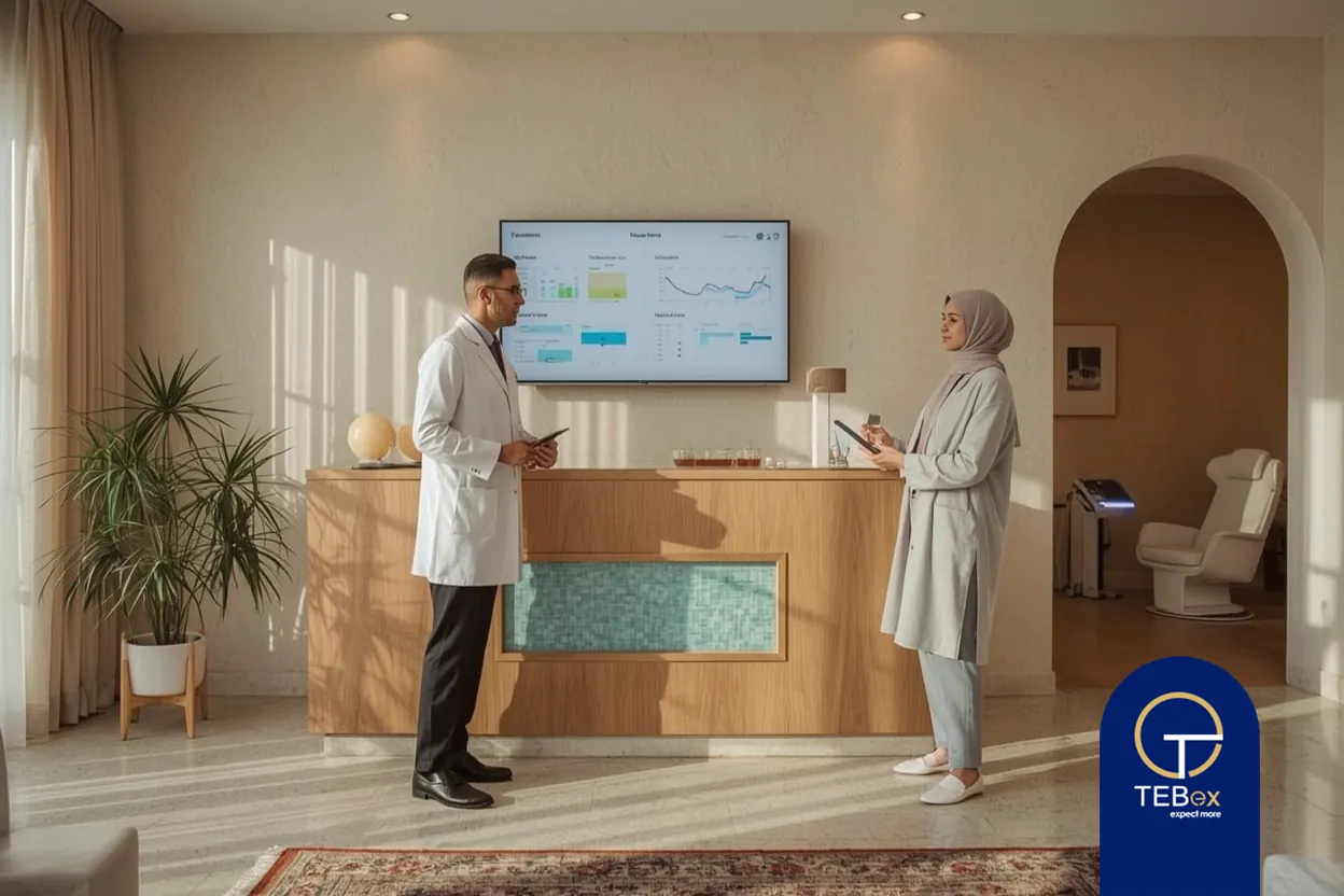 امکانات کلیدی نرم افزار کلینیک زیبایی