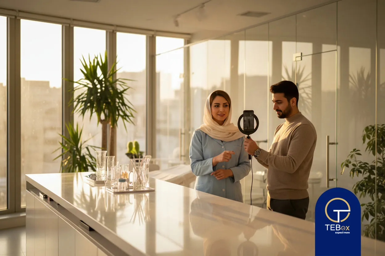 تبلیغات کلینیک زیبایی در اینستاگرام و اعتمادسازی بصری