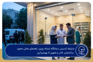 شرایط تاسیس درمانگاه شبانه روزی