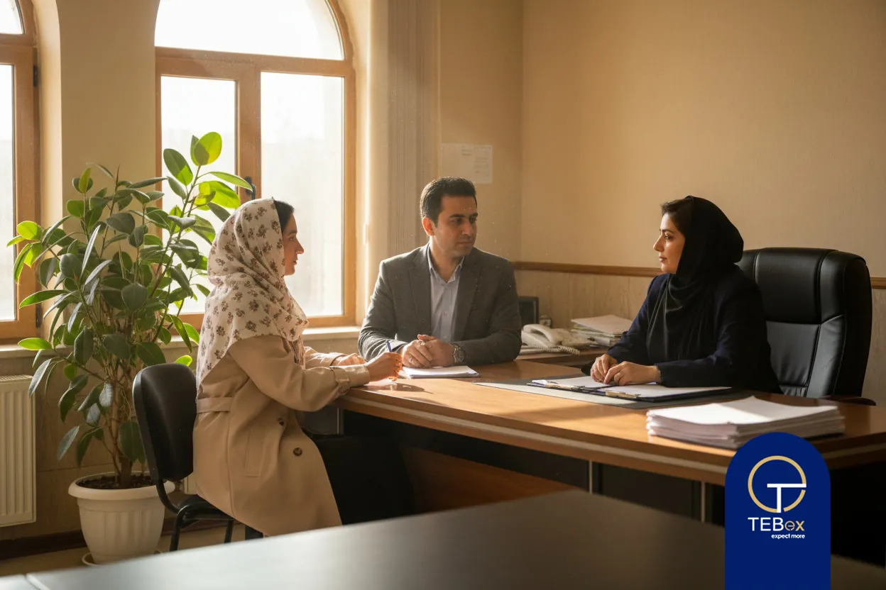 نمودار کلی مراحل دریافت مجوز درمانگاه عمومی