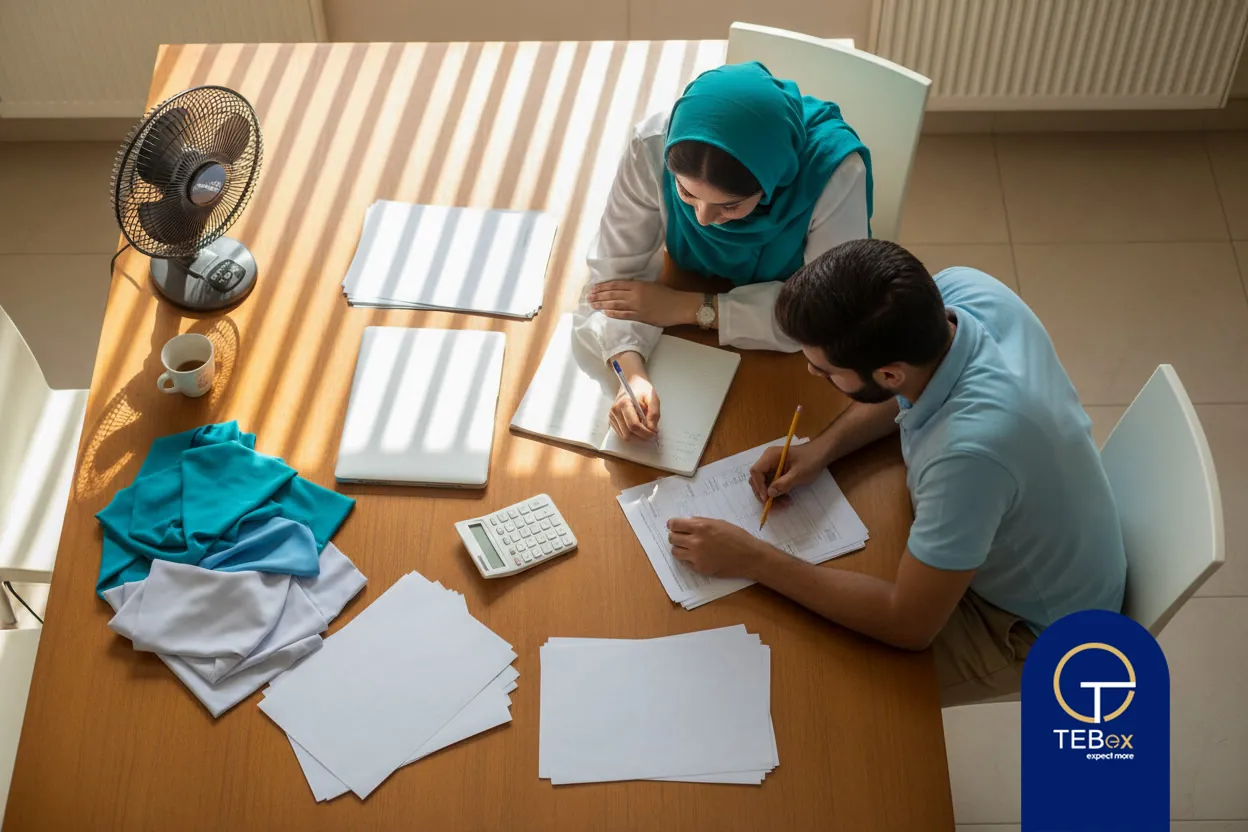 هزینه های جاری کلینیک فیزیوتراپی و مدیریت حقوق و اجاره