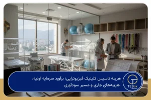 هزینه تاسیس کلینیک فیزیوتراپی