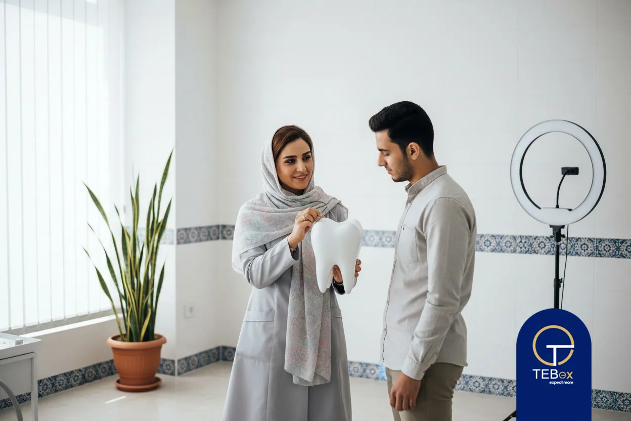 ایده تولید محتوا دندانپزشکی برای اینستاگرام و سایت