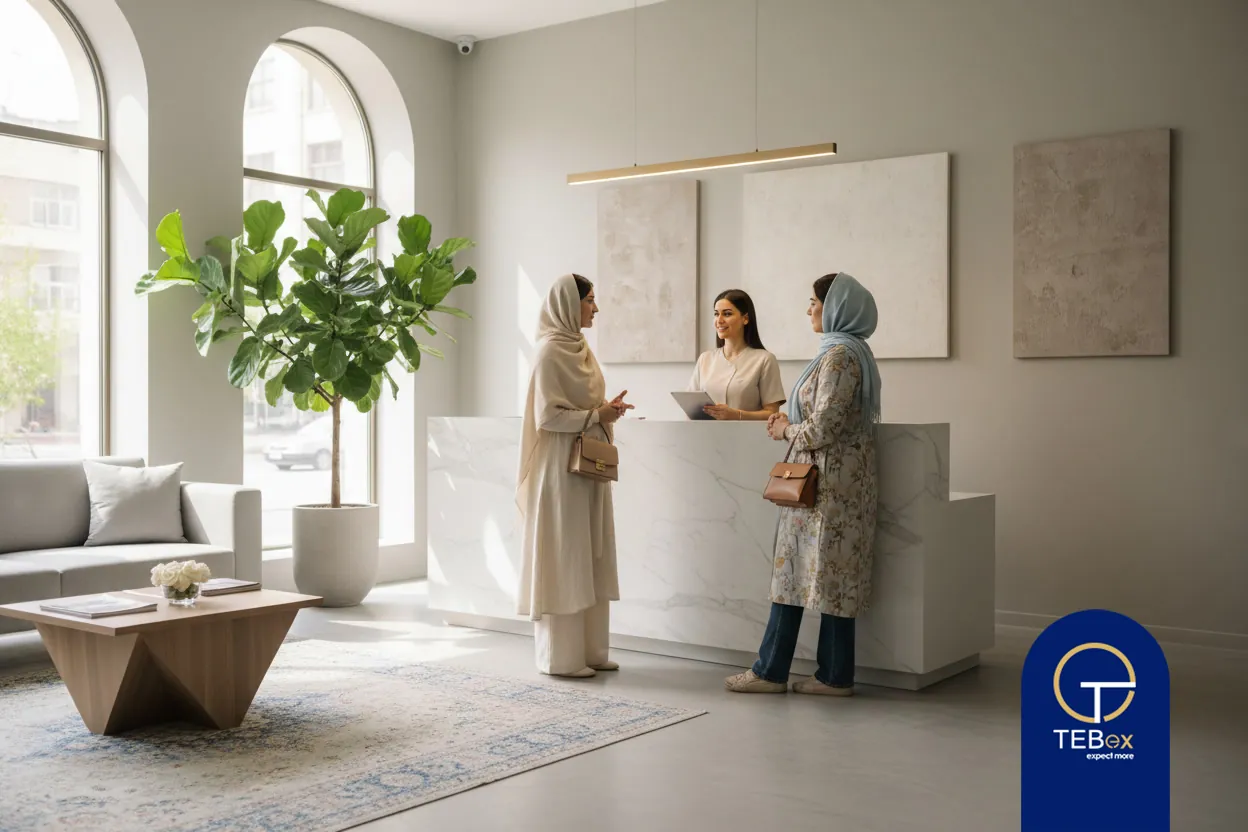 تبلیغات جوانسازی پوست در کلینیک زیبایی