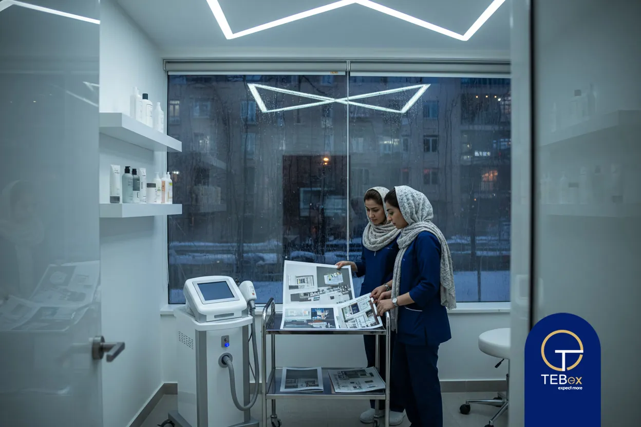 انتشار و ارائه کاتالوگ خدمات کلینیک زیبایی