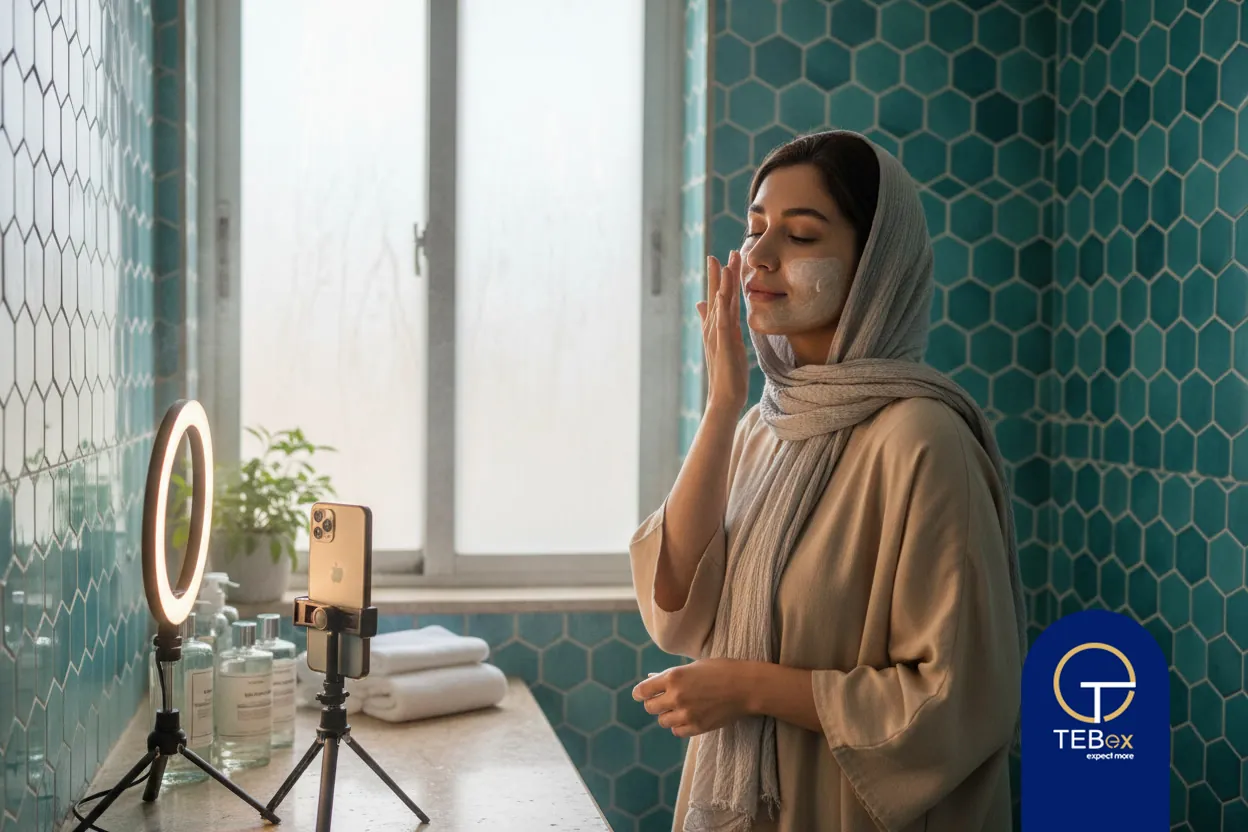 نمونه ایده برای تبلیغات پاکسازی پوست در اینستاگرام